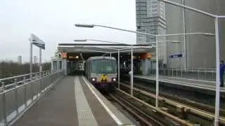 Bijzonder: RET metro type SG2 wagen 5221 als enkeltje Maashaven Rotterdam