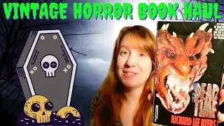 Another Vintage Horror Book Haul | My Book Haul Videos Are BACK - Lots of Paperbacks from Hell!