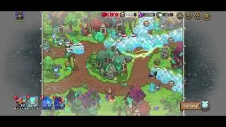 Crazy Defense Hero - Slime Invasion 4 - Forgotten Town Square (Crazy) 3 Stars Card