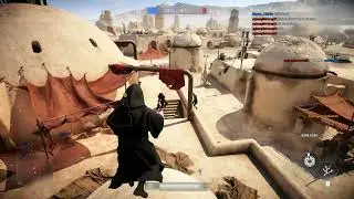 Star Wars Battlefront 2: Heroes vs Villains Full Match Gameplay (No Commentary)
