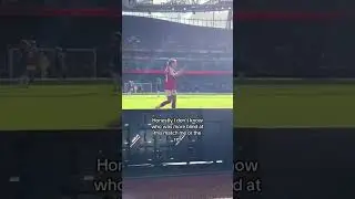 I&rsquo;d honestly be better on the pitch #football #arsenal #awfc #cwfc #londonderby
