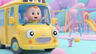 The Rainbow Bus Adventure | Fun Learning Song for Kids | Nursery Rhymes & Songs for Children