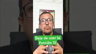Deja de usar la funci&oacute;n SI: Mejor usa esto en Excel.
