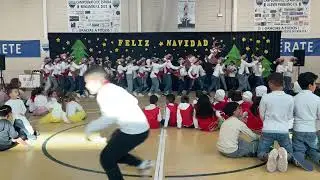 4ºA y 4ºB  Festival de navidad CEIP Miguel Delibes 2024 - 4ºA y 4ºB  