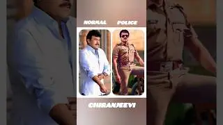 Tollywood actors - Police uniform ✨ #normal #shorts