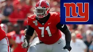 NY GIANTS select Andrew Thomas ||  Draft Grade and Analysis