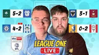 LIVE! | TOP 2 DONE IN LEAGUE ONE? HOW MANY IN A RELEGATION BATTLE? | LEAGUE ONE LIVE