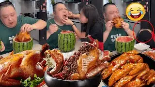 In our family, eating meat requires brains!