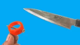 Knife like Razor Sharp! Sharpen Your Knife in 2 Minute With This Useful Tool.