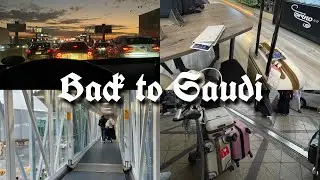 اسبوع الفاينلز + رجعت للسعودية أخيرًا بعد غربة ٥ شهور ❤️✈️ | Back to Saudi