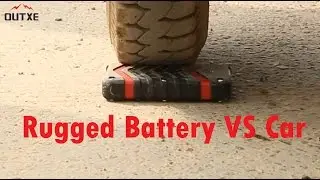 OUTXE Test: What happens when you crush this rugged battery?