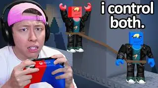 I Beat The HARDEST 2-Player Obby SOLO