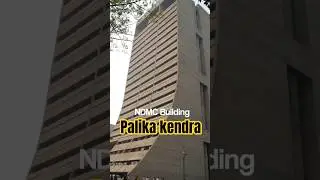 Palika Kendra, NDMC Building Delhi ki modern civic identity ka ek bold statement hai #architecture