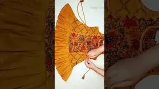 simple baby dress design👗/step by step