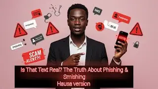 bayanin yadda zaka kare kanka daga Phishing da Smishing cybersecurity #hausatech #khaleeltrust