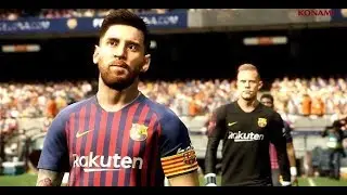 PES 2019 DEMO i3-3217U 1.80GHz 8GB Ram - Bar&ccedil;elone vs juventus