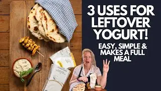 3 Ways to Use Leftover&nbsp;Yogurt #useyourleftovers #zerowaste