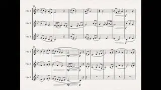 The First Nowell (Noel) -  Horn Trio