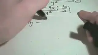 Using Implicit Differentiation - Example