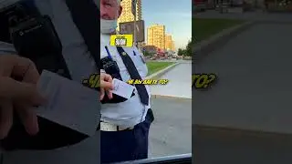 Пошутил С ИНСПЕКТОРОМ ДПС - ОСТАНОВИЛСЯ И СРАЗУ ДАЛ ПРАВА! #shorts #дпс