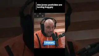 Alex jones pesticides are turning frog gay