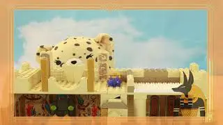 Who is lurking behind this LEGO MOC Egyptian Build? | 750 LEGO Piece Build Challenge