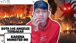 THE ORIGIN OF THE LOS ANGELES FIRE ⁉️⁉️ Chat History Horror Indonesia