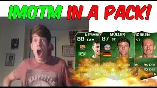 INSANE iMOTM IN A PACK!!! FIFA 14 ITOTW PACK OPENING, FULL iMOTM TEAM WTF!?!
