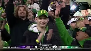 DGF KAM REATS TO #24 JAMES MADISON VS #7 OREGON DUCKS