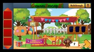 G2E Thanksgiving Pink Squirrel Rescue Walkthrough [Games2Escape]