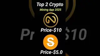 Top 2 Crypto Mining App 2025 ! #crypto #mining #cryptocurrency  #numera #mira_network #shorts