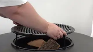 BonFeu fire bowl with plancha and matching accessories