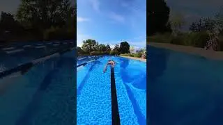 Easy and relaxed freestyle swimming #swimming