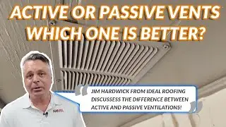 Are active or passive roof vents better? Roofer breaks down both kinds.