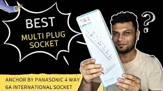Best Extension Board for Desktop & Monitor | Anchor by Panasonic 4-Way 6A Socket Review