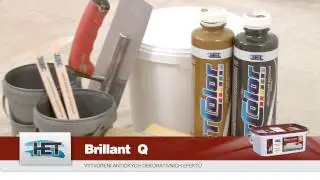 HET, Brillant Q, dekorační barva, aplikační postup