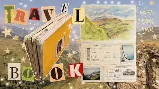 Travel Book Tour 📒Traveler's Sketchbook 🗺️ Travel Book Review 🚗🛩️📷