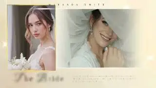 Free Romantic Wedding Movie Ceremony Party Memories Highlights Slideshow Video Template -FlexClip