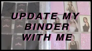 Update My Blackpink Binder With Me (completing the album pcs)