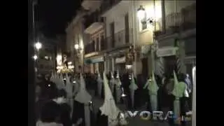 Procesión en la noche de  Viernes Santo, Ayora 2013