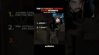 Top 3 Funniest Horror Game Moments #shorts #fyp #horror #jumpscares #gaming