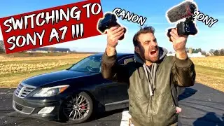 HERES WHY I SWITCHED FROM CANON TO SONY FOR CAR VLOGGING | 4K