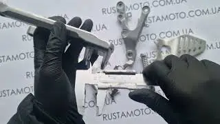 Yamaha YZF-R6 2006-2016 підніжки водія пара з кронштейнами