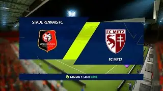 Rennes vs Metz | Ligue 1 (23/12/2020) | Fifa 21