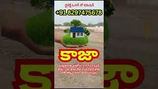 Affordable Premium APCRDA Approved Open Plots for Sale in Kaza &ndash; Call: +91 8297475678  Your Future