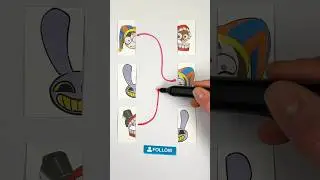 Try to Solve Puzzle with TADC heroes #pomni #digitalcircus #puzzle #trytosolve #caine #jax