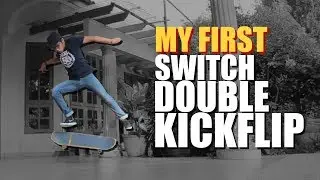 My First - Switch Double Kickflip (Sketchy)