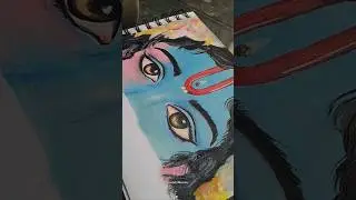 PART-3 of krishna ji drawing #viralvideo #drawing #art #eyes #shorts #shortvideo #krishna