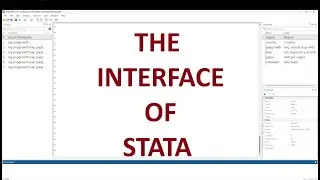 Stata Tutorials- Interface of Stata