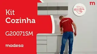 Montagem Kit Cozinha G20071SM | Madesa m&oacute;veis